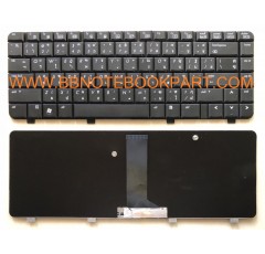 HP Compaq Keyboard คีย์บอร์ด HP 500 510 520 ภาษาไทย อังกฤษ  (รบกวนแกะเทียบสายแพ และ ตำแหน่งน็อตก่อนสั่งซื้อนะครับ)